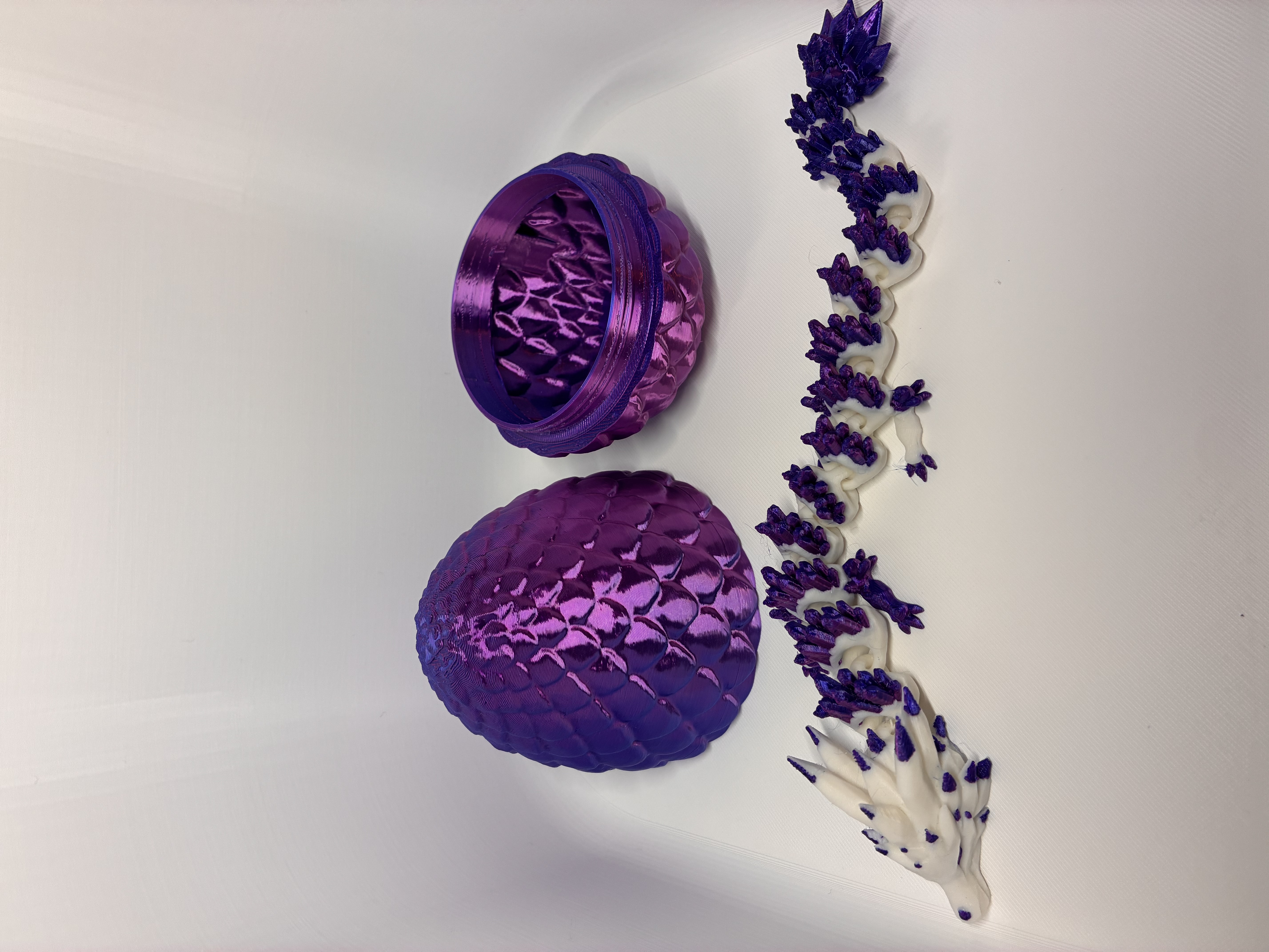 Crystal Dragon Egg & Articulated Baby Dragon!!! - 1