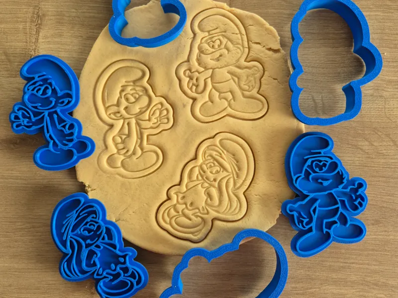 Cookie Cutters – Smurfs Characters