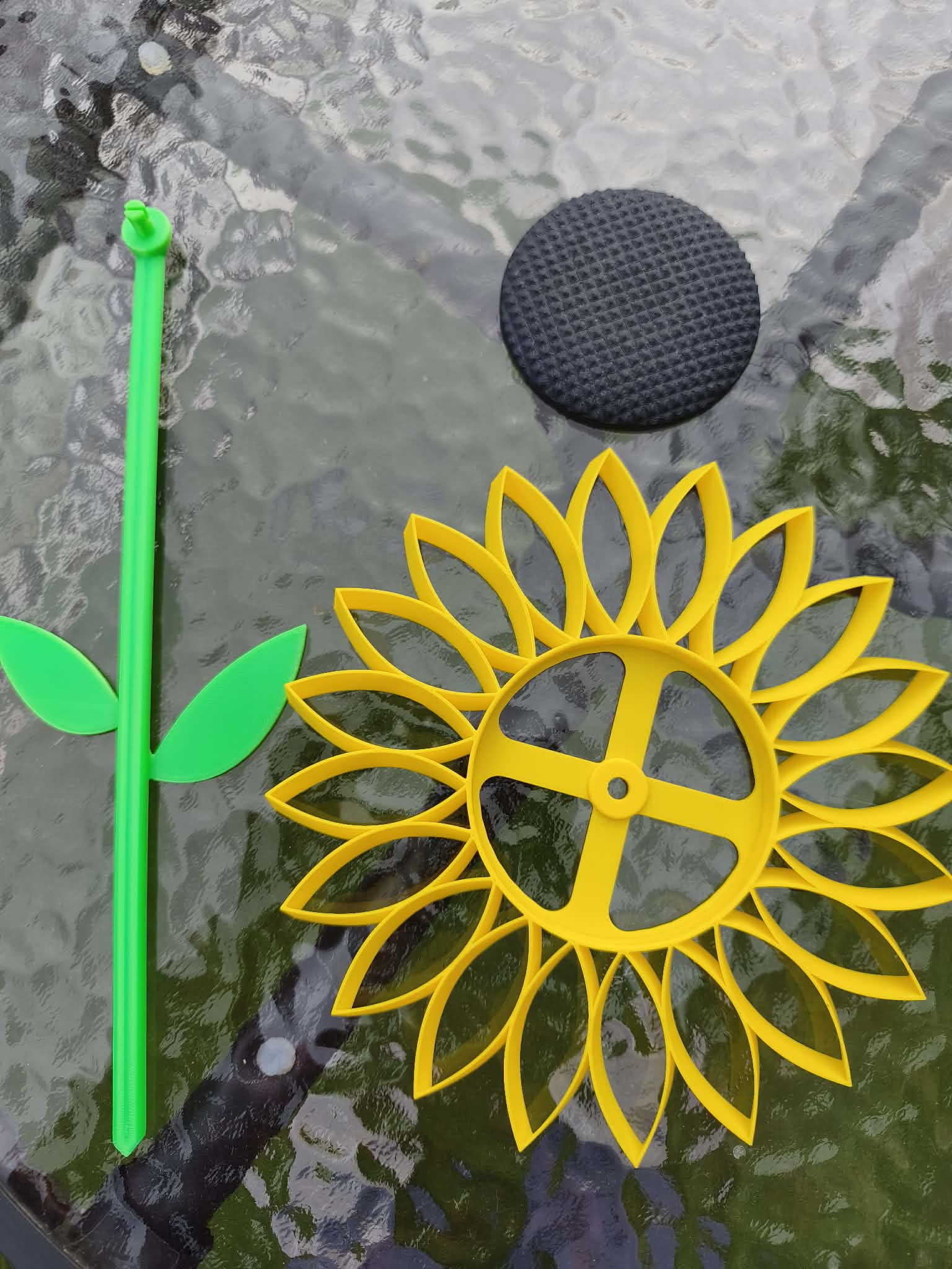 Miniatura 3 do modelo 3D windmill flower