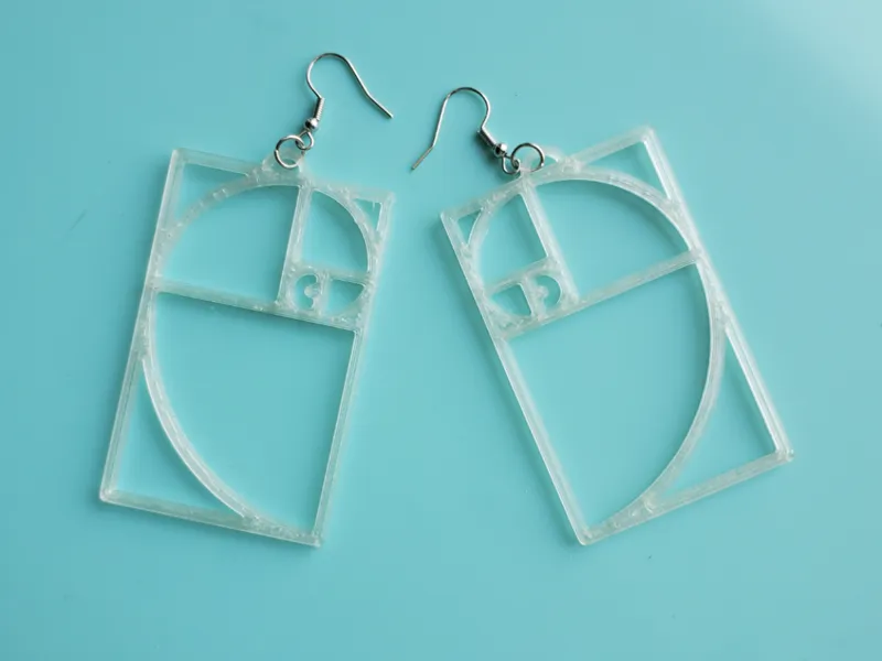 Golden Ratio Earrings / Pendant