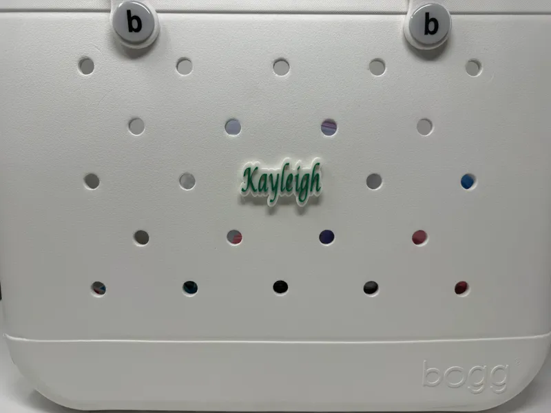 Bogg Bag Name Charm (Kayleigh)