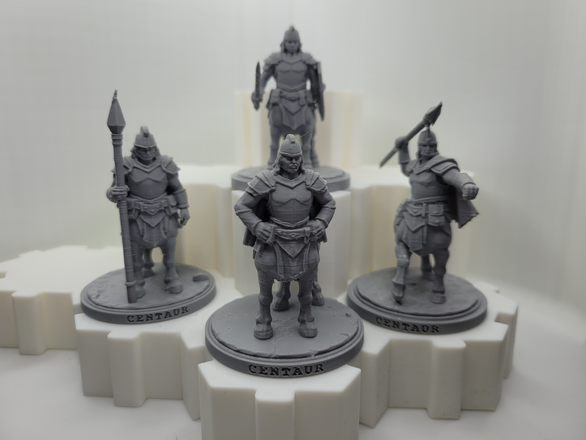 DnD - Zentauren Krieger – 4er Set 