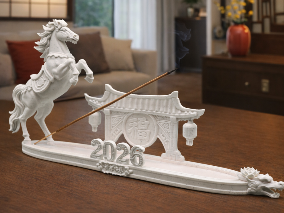Year Of The Horse 2026 Incense Stick Holder