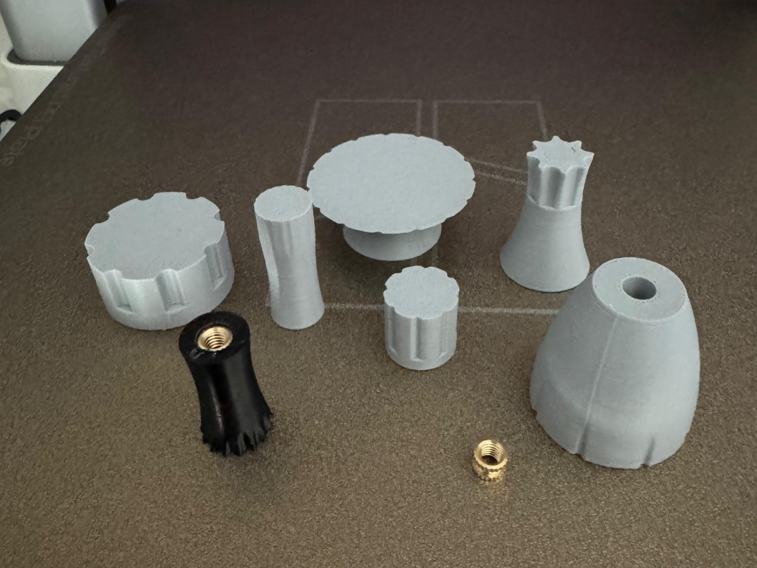 Parametric Smart Knob: M2-M8 Heat-Set Insert Ready
