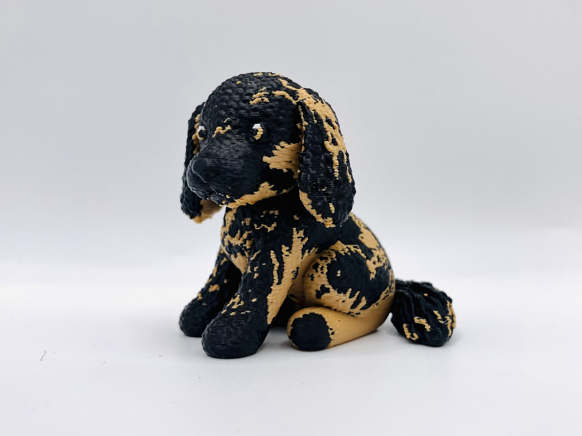 Knitted Deutscher Wachtelhund 3D model by Nabo