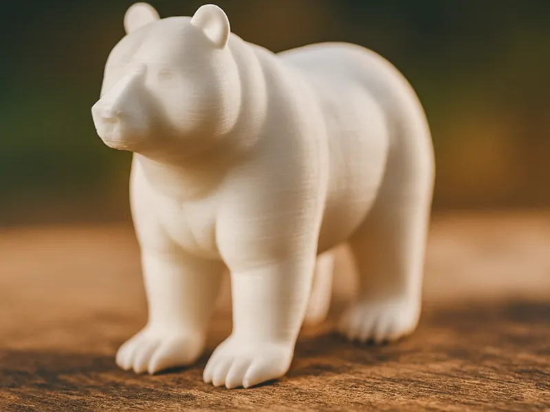 Ours 3D réaliste – Figurine imprimable