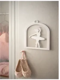 Silhouette de danseuse — déco murale — photo 3