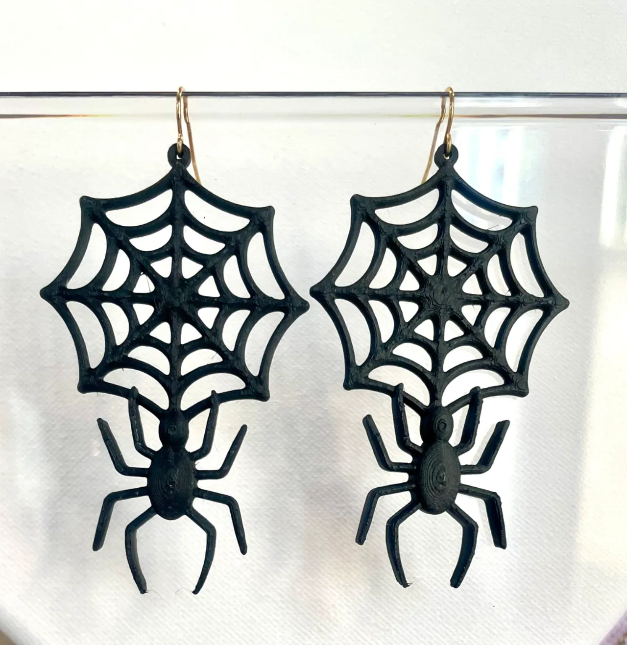 Halloween Earrings Jewelry Puffy Ghost Pumpkin view 4