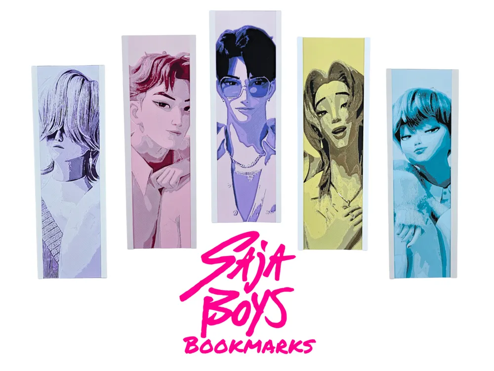 Saja Boys Bookmark Collection