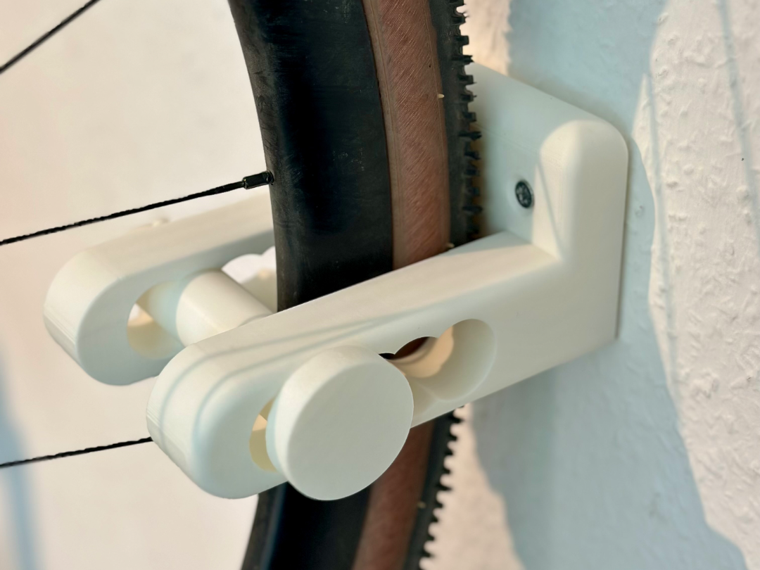 Wandehalterung Gravel / Rennrad  (bis 40er Breite)