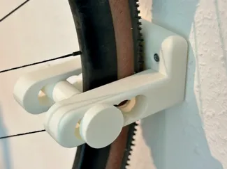 Wandehalterung Gravel / Rennrad  (bis 40er Breite)