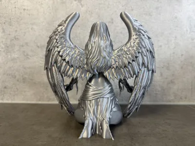 Fallen Angel - Free 3D Print Model - MakerWorld