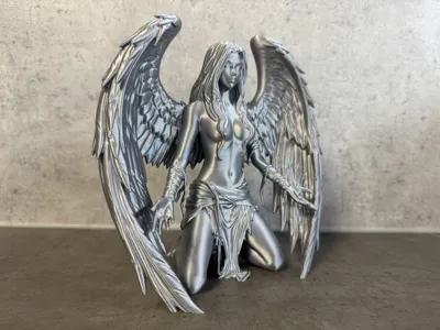 Fallen Angel - Free 3D Print Model - MakerWorld
