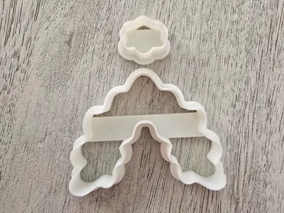 Squiggle Statement Earring Clay Cutter