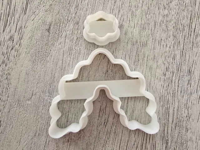 Squiggle Statement Earring Clay Cutter