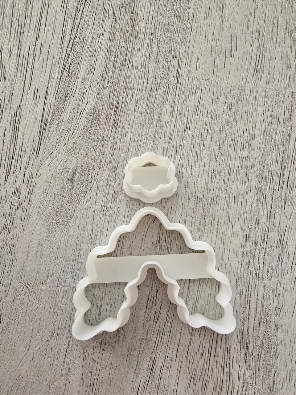 Squiggle Statement Earring Clay Cutter view 4