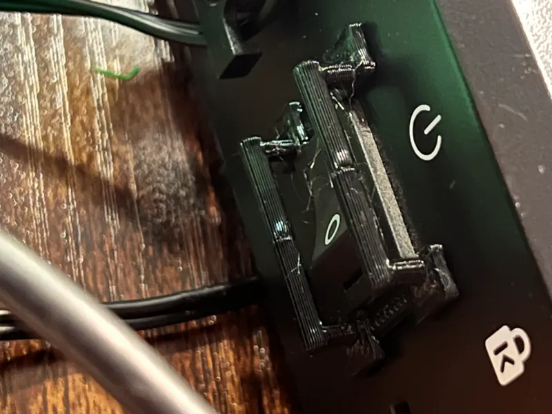 Hydrasynth explorer power switch cover
