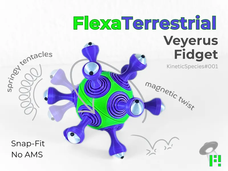 FlexaTerrestrial - Veyerus Springy Fidget (no AMS)