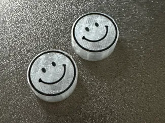 20mm Smiley Face Bead