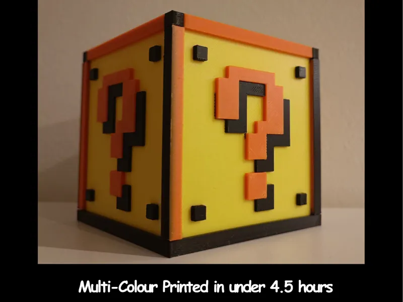 8-bit Question block box