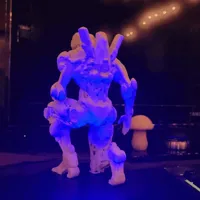 Statue robot cyberpunk — photo 3