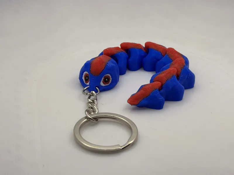 Sweet flexi snake - keychain
