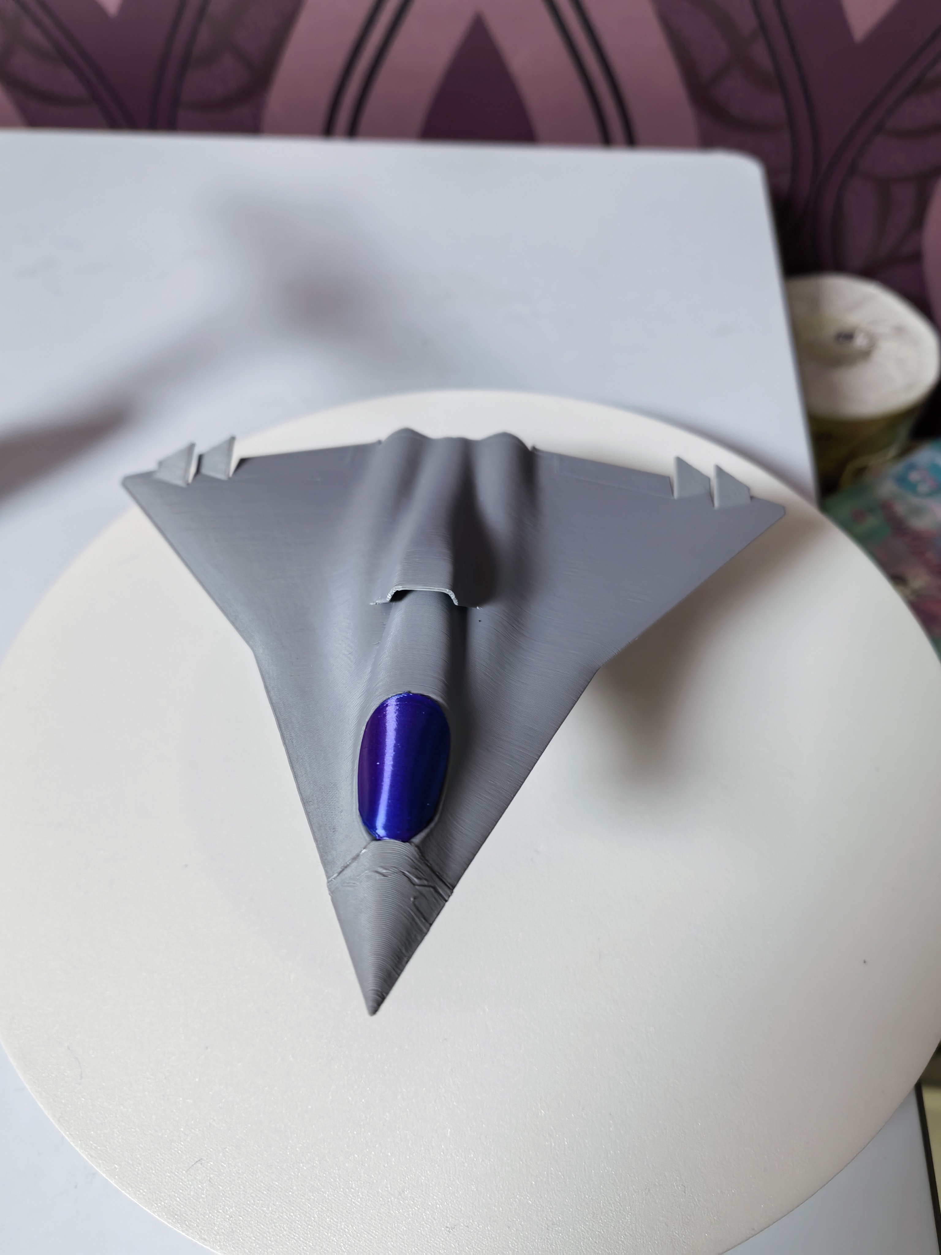 Miniatura 10 do modelo 3D 6代机J36，2号和1号测试机，全动拼装，高精度，收入起落架，高精度，长300