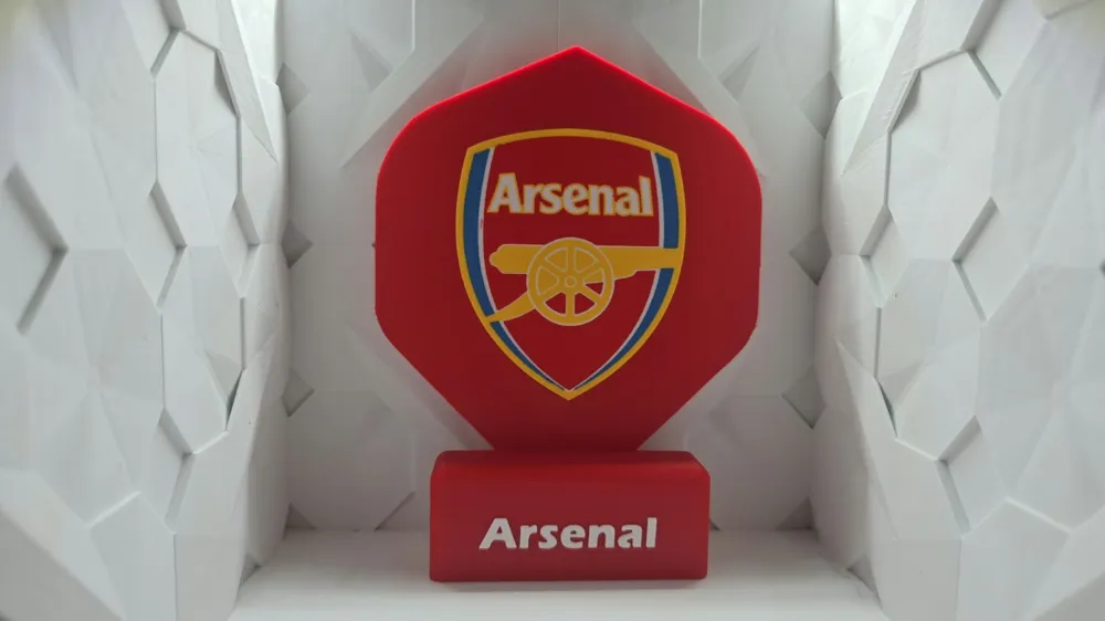Arsenal London Football Dart Holder - Free 3D Print Model - MakerWorld