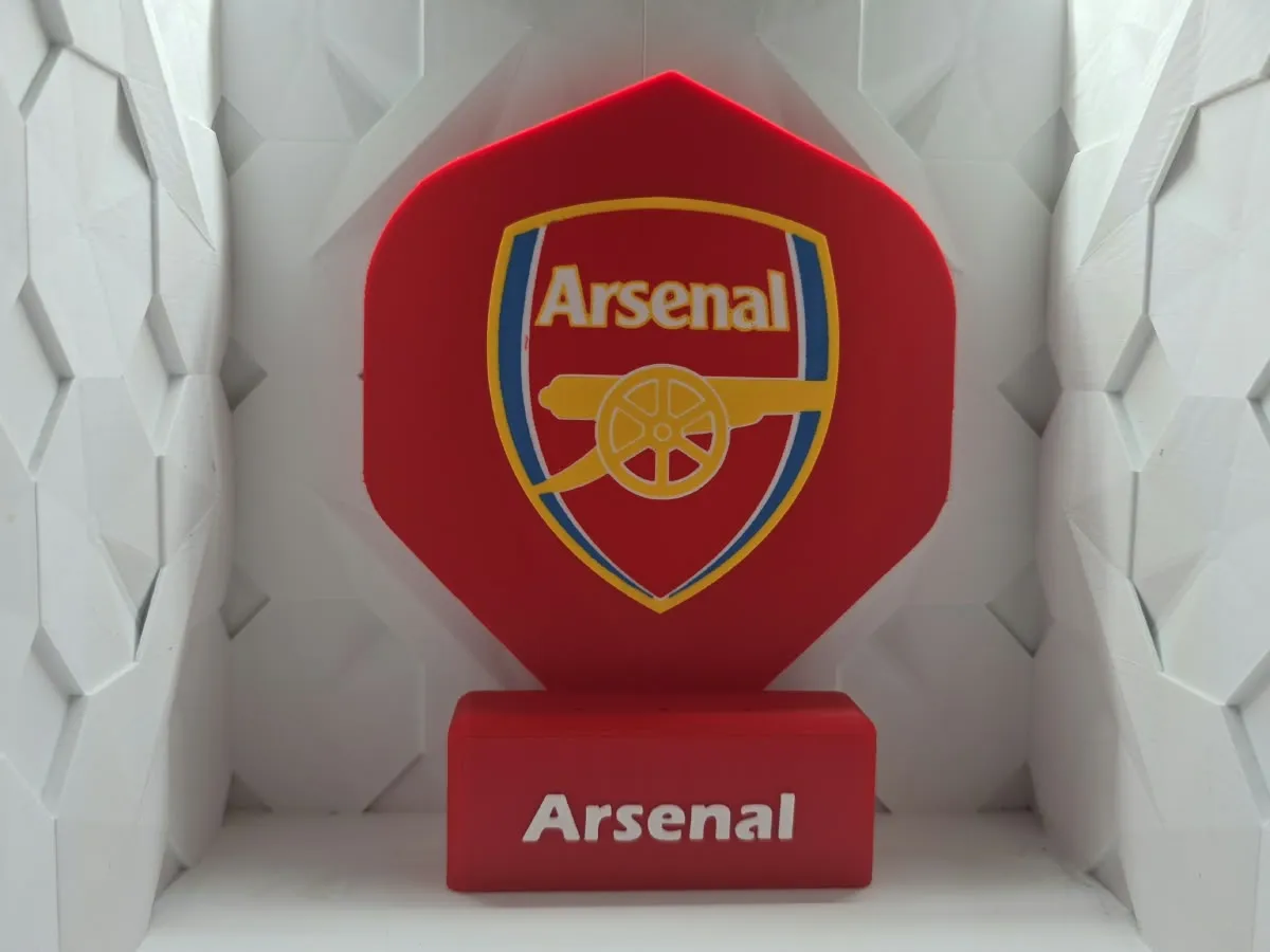 Arsenal London Football Dart Holder - Free 3D Print Model - MakerWorld