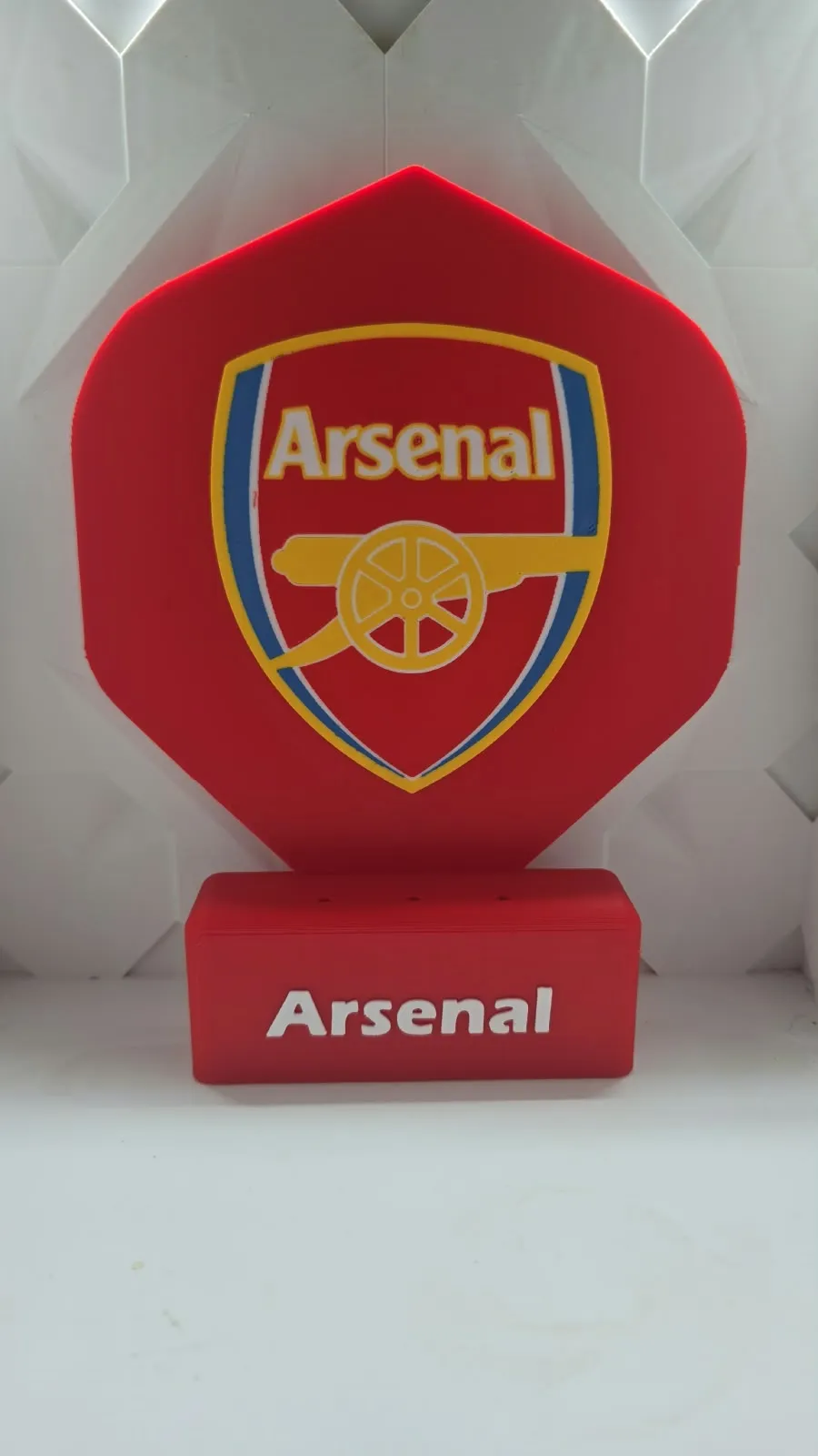 Arsenal London Football Dart Holder - Free 3D Print Model - MakerWorld