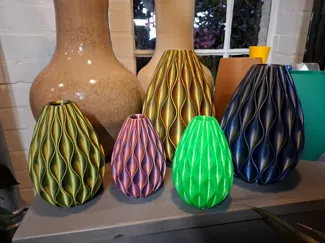 Vase modern Wave