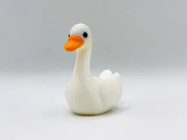 Knitted Swan