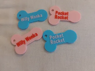 Cheeky Willy-Shaped Trolley Token