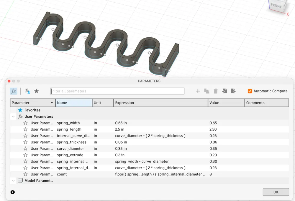 Parametric Spring by Controlfreeze MakerWorld: Download Free 3D Models