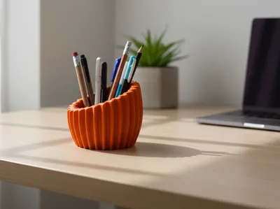 WAVE - Parametric Organic Pen Holder
