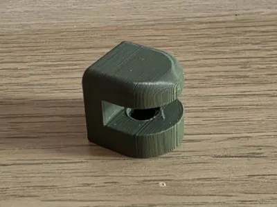 Glass shelf support