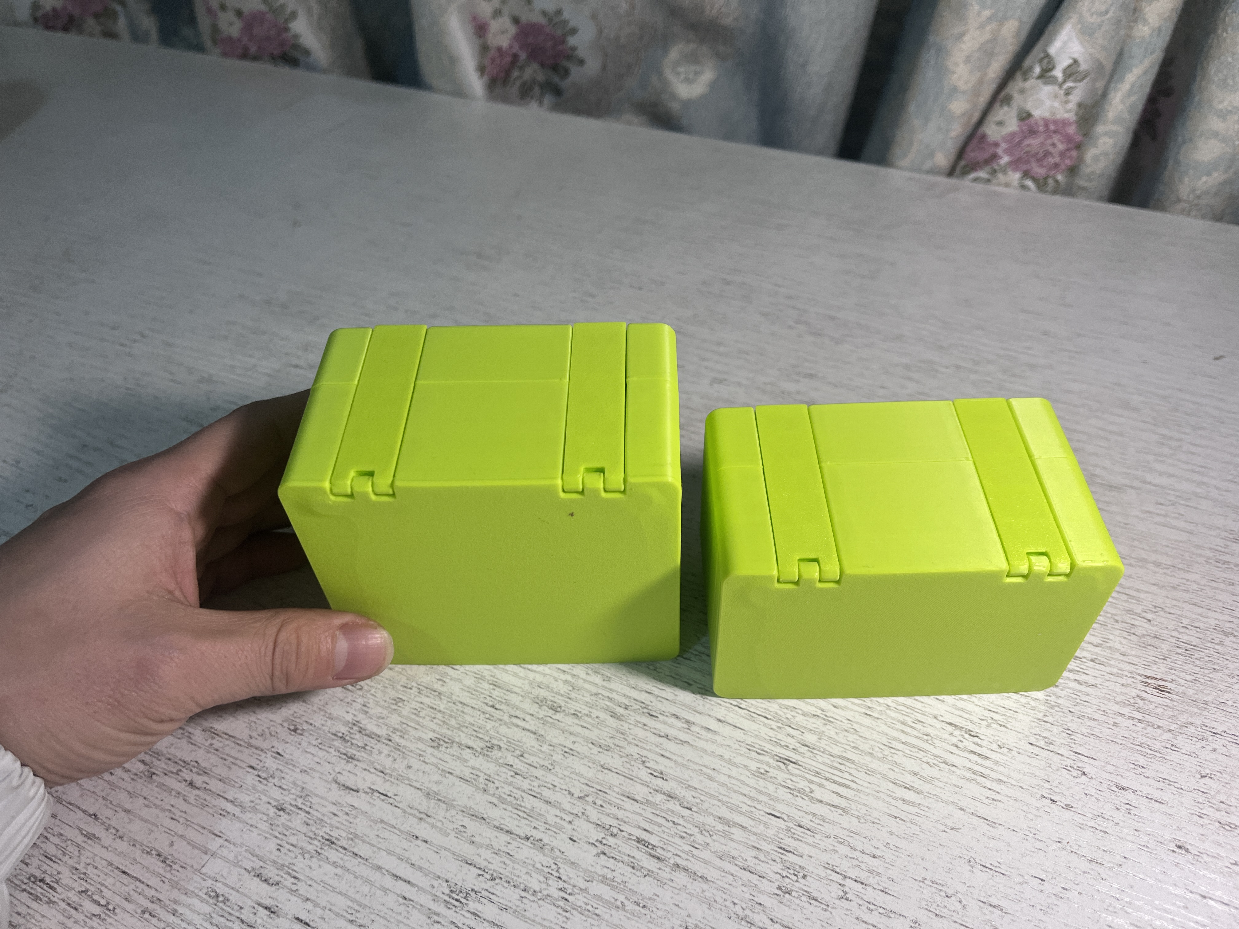 Miniatura 6 do modelo 3D 一体打印弹性卡扣银行卡/身份证/会员卡收纳盒（免支撑免五金免组装）