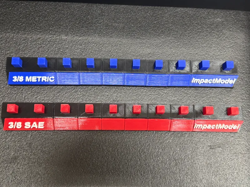 Modular Magnetic 3/8 Metric socket holders