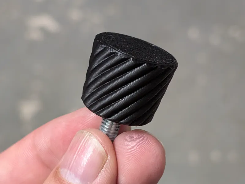 Ergonomic Knob for M6 Bolts & Nuts