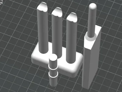 Cricket Stumps and Bat (mini)