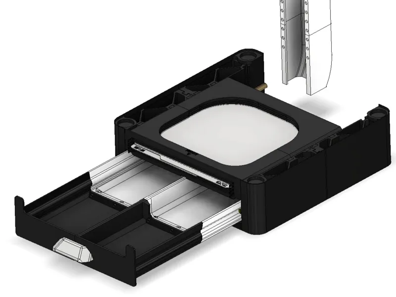 Bambu Lab P1S/P1P UnderDrawer System