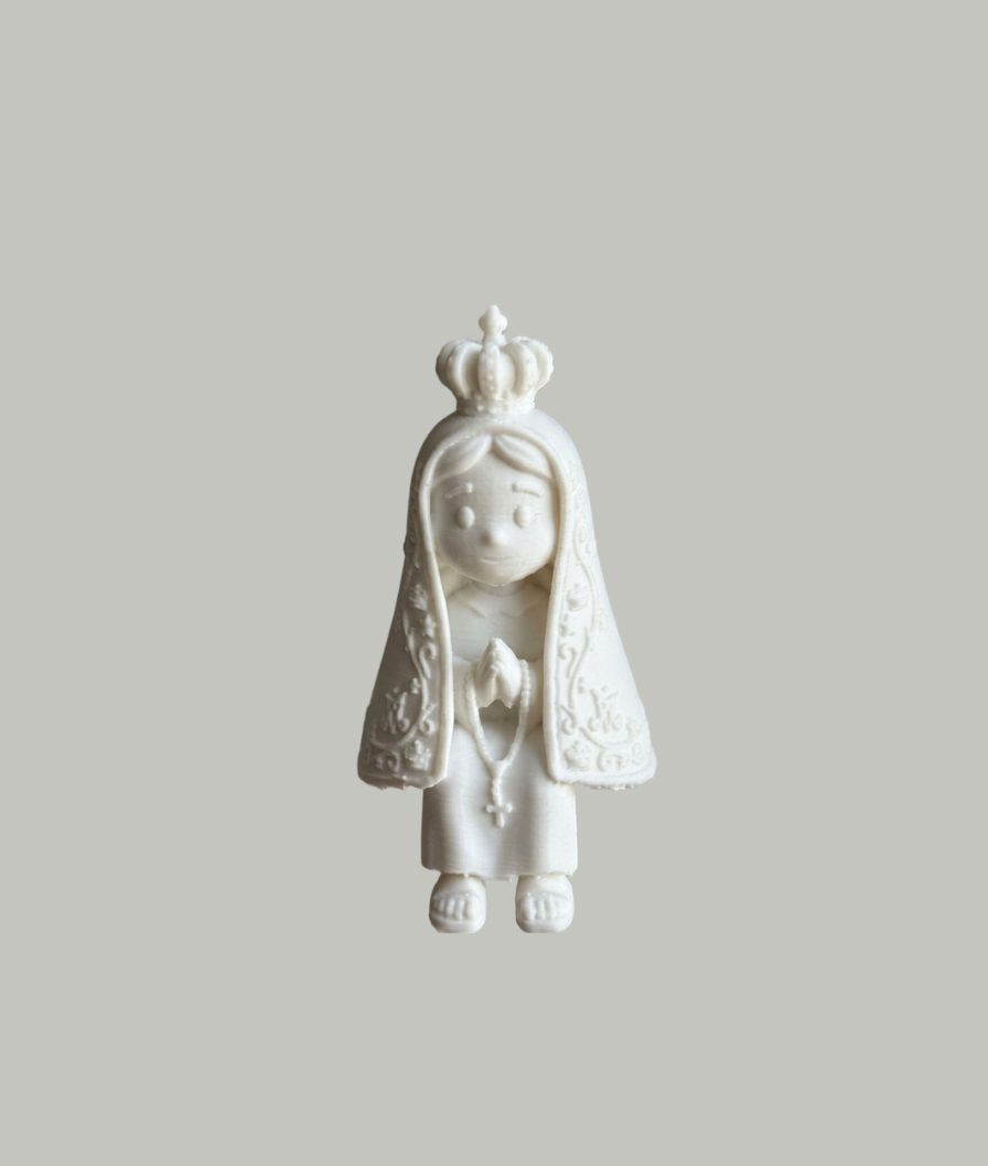 Mini Nossa Senhora Aparecida – Sentada no Monitor - 1