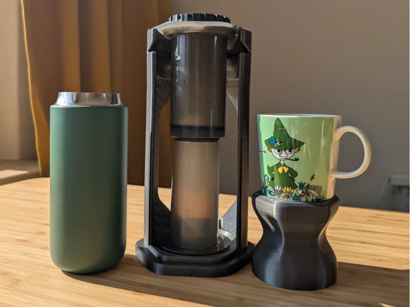 Aeropress Stand and Inverted Method Station