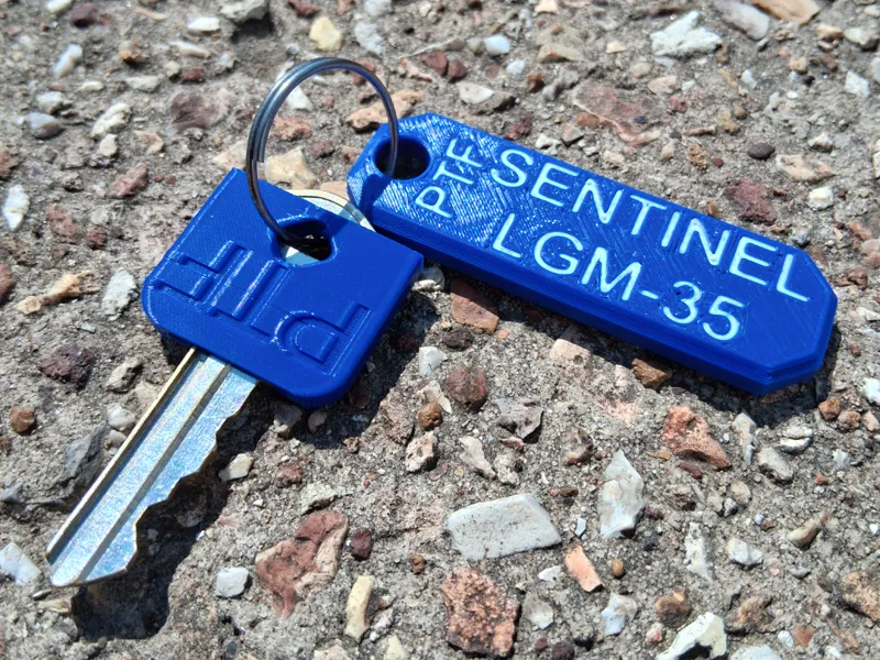 KW-1 "Sentinel" Nuclear ICBM Launch Key