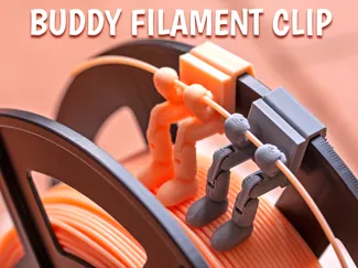 Buddy filament clip