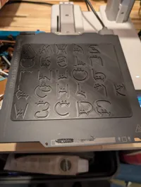 Gabarit de dessin alphabet chat — photo 4