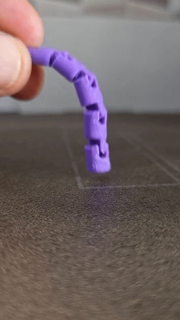 Print proflie TPU Articulated Flexible Segment 
