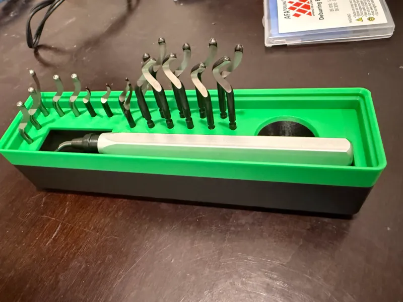 Gridfinity Deburring Tool Holder