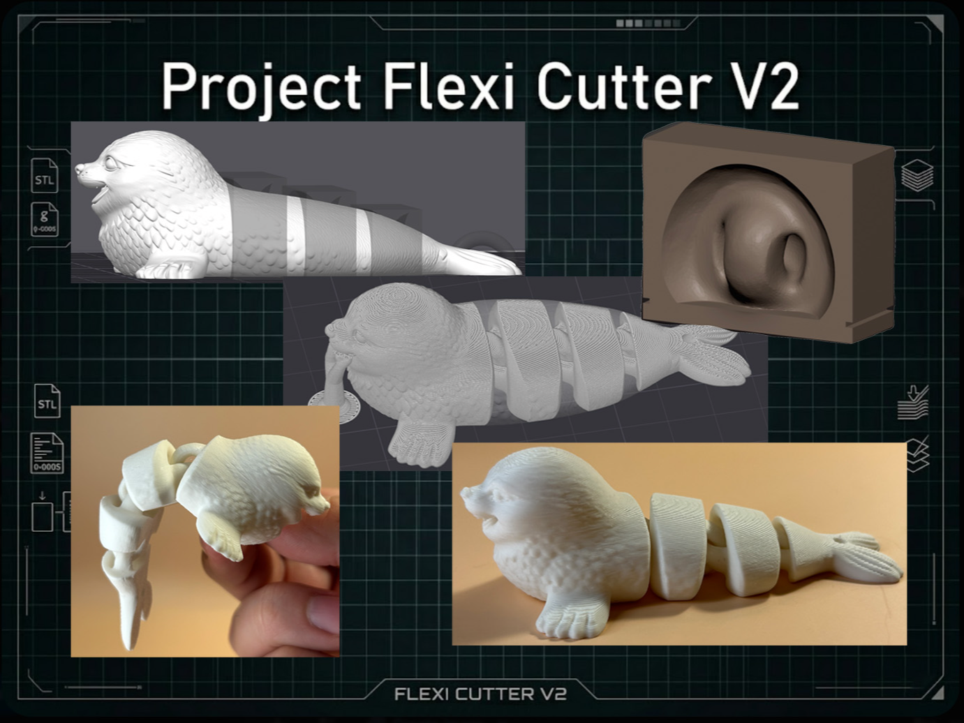 Project cutter for flexi toys V2