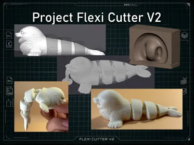 Project cutter for flexi toys V2